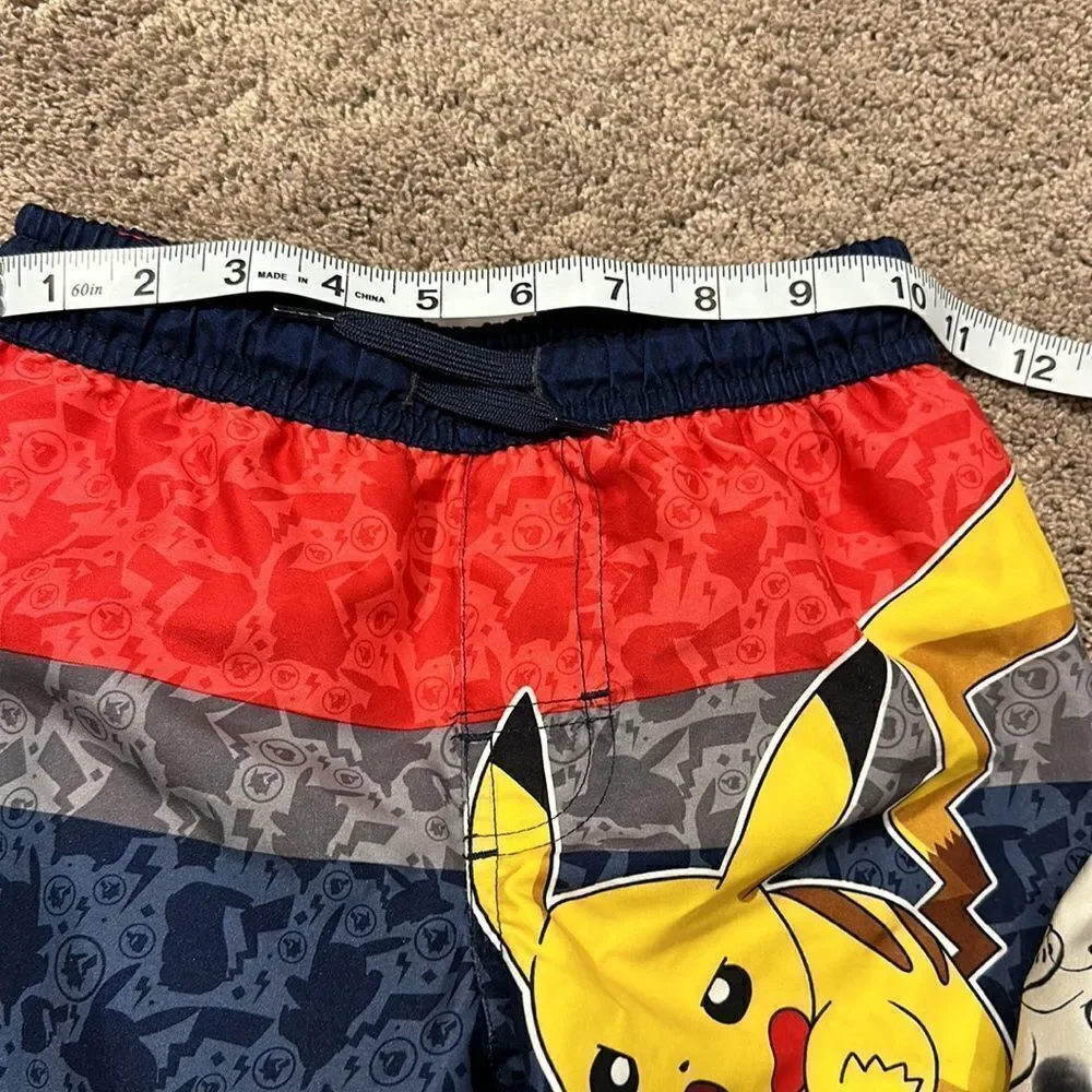 POKÉMON and MICKEY!! Size small! Swim trunks! Like new!